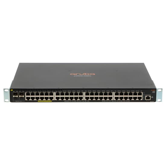 HPE Aruba Networking 2540 48G PoE+ 4SFP+ Switch 48x 1GbE 4x 10GbE SFP+ - JL357A