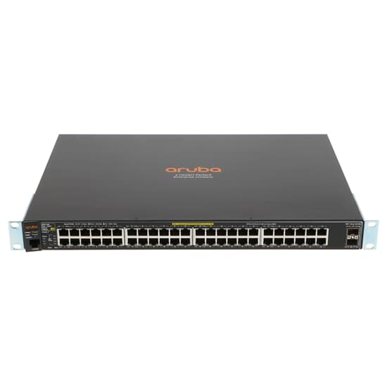 HPE Aruba 2530-48G-PoE+-2SFP+ Switch 48x 1GbE RJ45 2x 10GbE SFP+ - J9853A