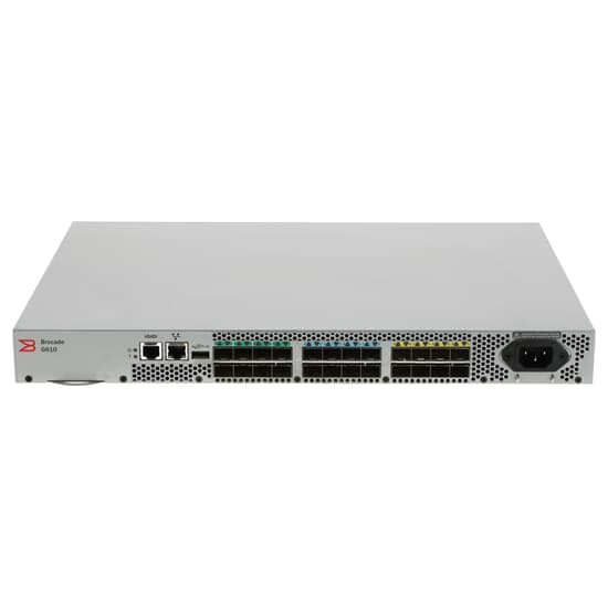 Brocade G610 SAN Switch 32Gbps FC 16 Active Ports - 80-1010884-02