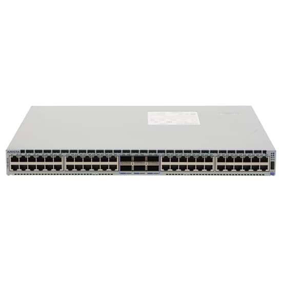 Arista 7160-48TC6 Data Center Switch 48x 10GbE 6x QSFP28 100GbE DCS-7160-48TC6-R