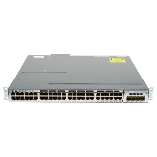 Cisco Switch Catalyst 3750X 48x 1GbE PoE+ 4x SFP 1x PSU - WS-C3750X-48PF-S