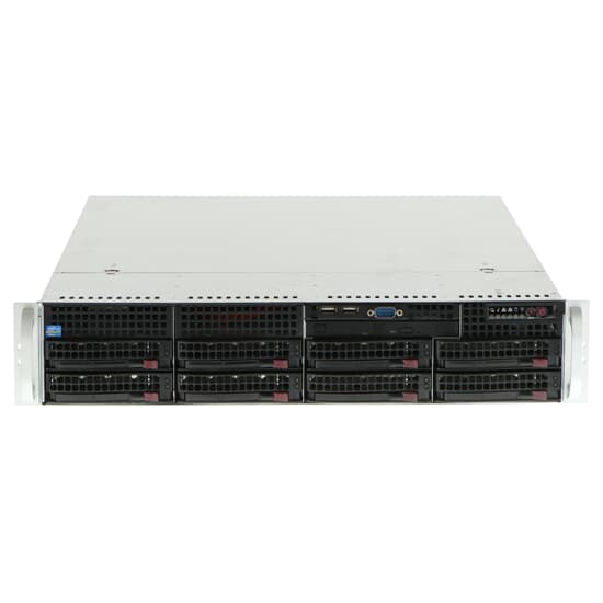 Supermicro OEM CSE-825 Server 2x Xeon E5-2690 v3 12-Core 2,6GHz 256GB DDR4 RAM 9271-8i 8x LFF
