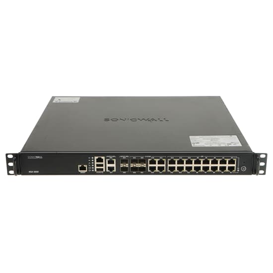 SonicWall NSa 5650 6,25 Gbps 4x 10GbE 8x 2,5GbE 16x 1GbE 2x PSU - 01-SSC-1939