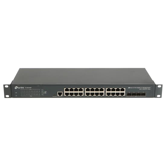 tp-link JetStream L2+ Managed Switch 24x 1GbE RJ45 4x 10GbE SFP+ - TL ...