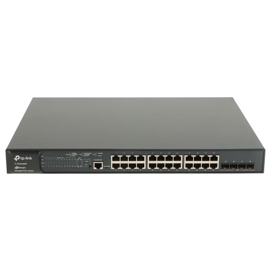 TP-Link JetStream L2+ Managed Switch 24x 1GbE RJ45 4x SFP PoE+ 384W - TL-SG3428MP V5.20