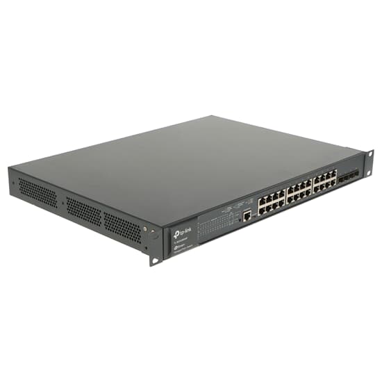 TP-Link JetStream L2+ Managed Switch 24x 1GbE RJ45 4x 10GbE SFP+ PoE+ ...