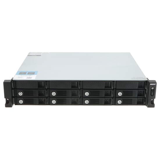 QNAP TS-1273AU-RP NAS Storage 8GB 2x PSU 12x LFF 2x 2,5GbE USB3.2 Gen2 - TS-1273AU-RP-8G