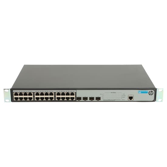 HPE Switch OfficeConnect 1920-24G 24x 1GbE PoE+ 370W 4x SFP 1GbE - JG926A