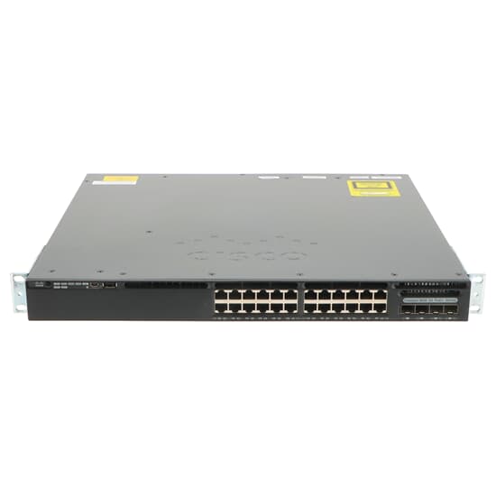 Cisco Catalyst 3650 Switch 24x 1GbE PoE+ 390W 4x SFP 2x 10GbE LAN Base – WS-C3650-24PD-L