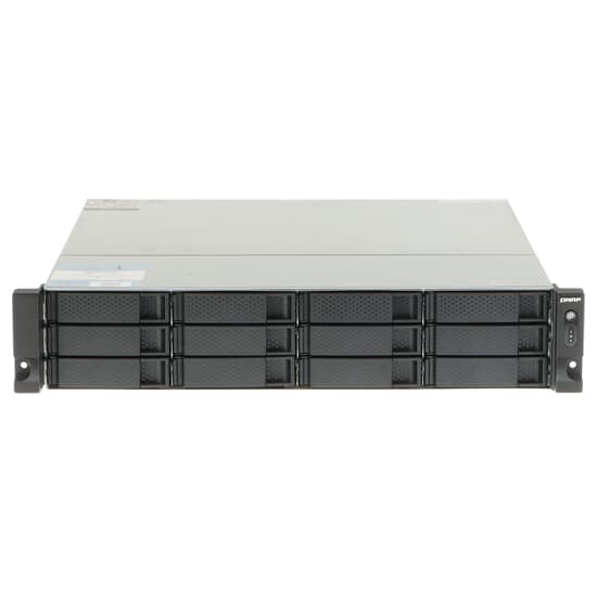 QNAP TS-1277XU-RP NAS Storage 8GB Ryzen 3 1200 12x LFF 2x 10GbE SFP+ USB 3.2 - TS-1277XU-RP-1200-8G
