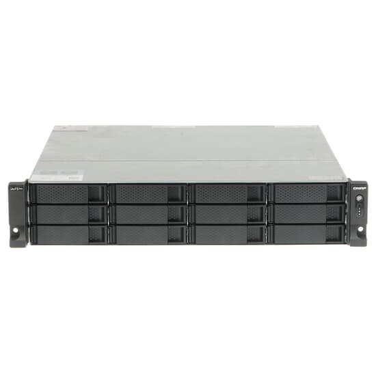 QNAP TS-h1283XU-RP NAS Storage 32GB Xeon E-2136 12x LFF 4x 1GbE (excl. SmartNIC) TS-h1283XU-RP-E2136-32G