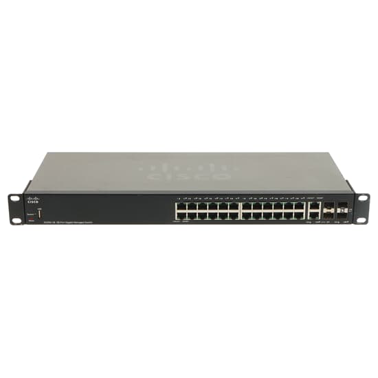 Cisco 350 Series Managed Switch SG350-28 24x 1GbE + 2x SFP/RJ45 + 2x SFP - SG350-28-K9 74-102271-01