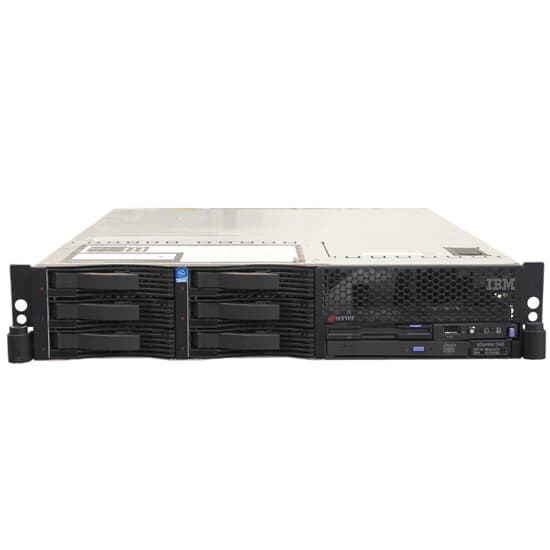 IBM Server xSeries 346 2 x Xeon-3,6GHz/8GB/730GB/RAID