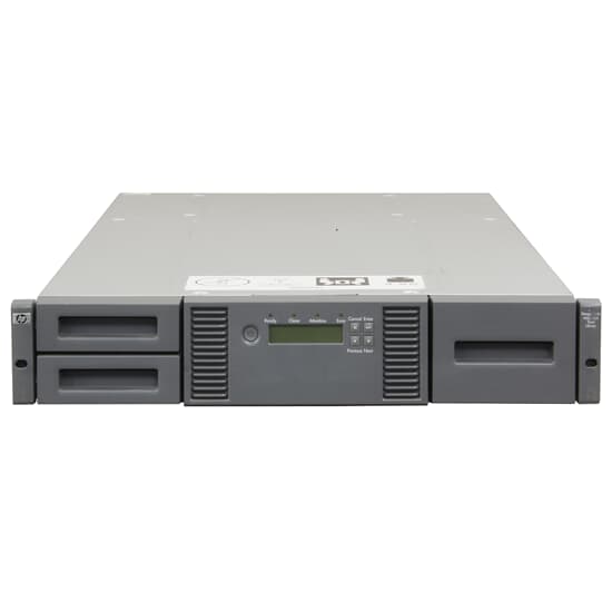 HP SCSI Tape Library MSL2024 2U 1x LTO-2 HH 4,8TB 24 Slots - AG118A
