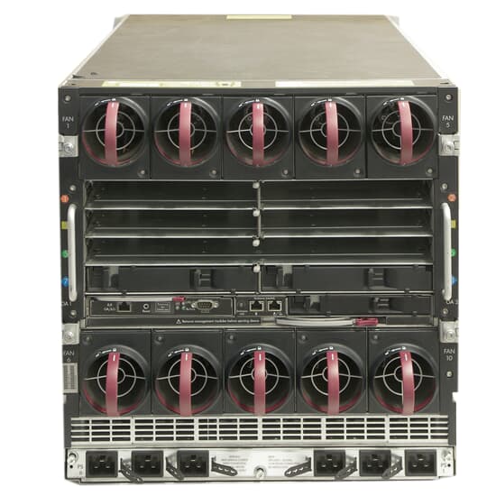 HP BladeSystem c7000 Enclosure 6x PS 10x Fan 412152-B21