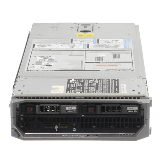 Dell Blade Server PowerEdge M610 II 2x 6-Core Xeon X5680 3,33Ghz 24GB 292GB