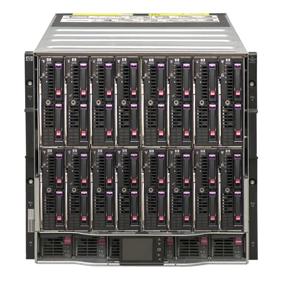 HP BladeSystem c7000 16x BL460c G6 je 2x QC E5630 2,53 GHz 24 GB 292 GB