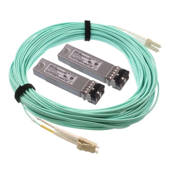 HP Glasfaser Kit 2x 10GbE Transceiver 455833-001 inkl. 5M Kabel OM3