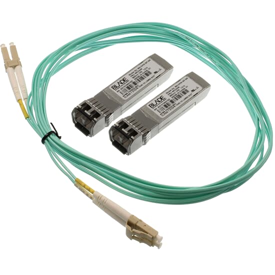 IBM Glasfaser Kit 2x 10GbE Transceiver SR SFP+ 850nm 46C3449 inkl. 3M Kabel OM3