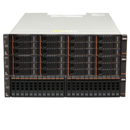 IBM SAN Storage Storwize V7000 FC 8Gbps/10GbE 93,6TB 24x 900GB+ 24x3TB 2076-324