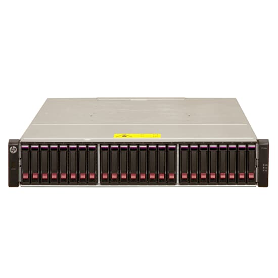 HP StorageWorks P2000 G3 SAS 2x Controller 14,4TB 24x 600GB SAS AW593B