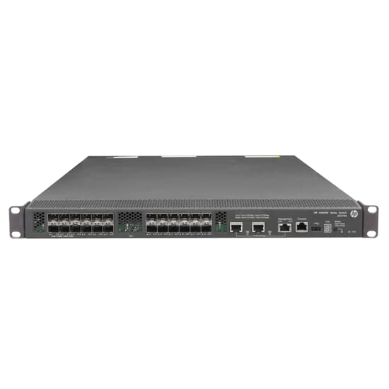 HPE Switch A5820AF-24XG 2X 1Gbit 24X JD092B 10G SFP+ (Back to Front) - JG219A