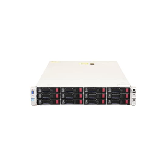 HP Server ProLiant DL380e Gen8 2x 6-Core Xeon E5-2440 2,4GHz 128GB 48,96TB