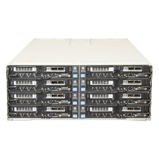 HP Server ProLiant s6500 8x SL230s Gen8 2x 8C E5-2670 2,6GHz 128GB InfiniBand