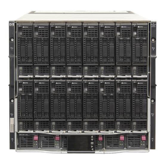 HP BladeSystem C7000 16x BL460c Gen8 2x 8-Core E5-2670 2,6GHz 32GB RAM