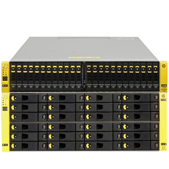 HP 3PAR SAN Storage StoreServ 7450 2-Node 8Gbps 86,4TB 24x 600GB +24x 3TB C8R35A