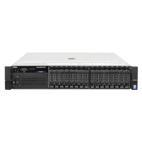 Dell Server PowerEdge R730 2x 12-Core Xeon E5-2680 v3 2,5GHz 64GB 16xSFF H330