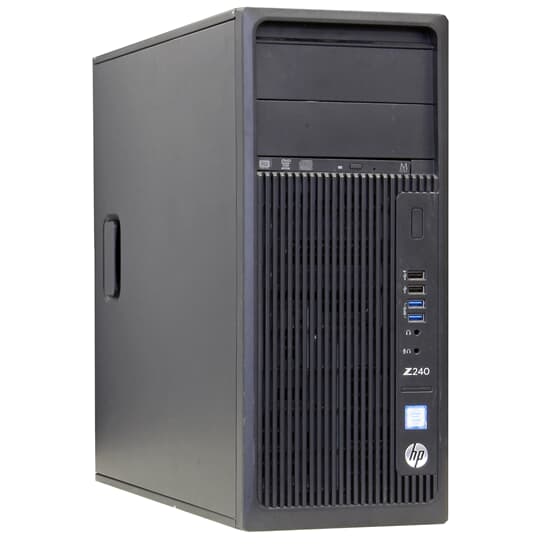 HP Workstation Z240 QC Core i7-6700 3.4GHz 16GB 256GB K2200 CMT Win 10 Pro
