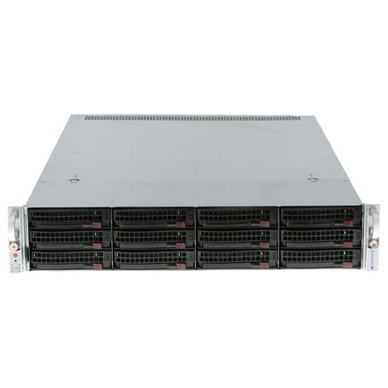 Supermicro Server CSE-829U 2x 6C Xeon E5-2620 v3 2,4GHz 64GB 12x LFF ASR-71605