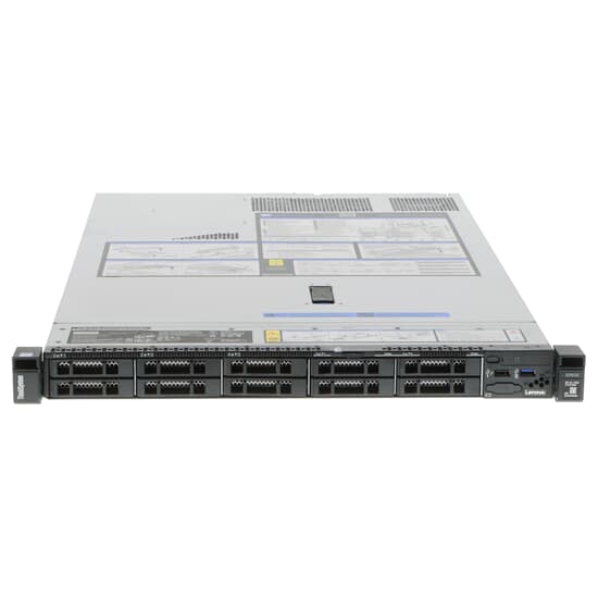 Lenovo ThinkSystem SR630 Server 2x Xeon Gold 6240 18C 2,6GHz 64GB 6xSAS 4xNVMe