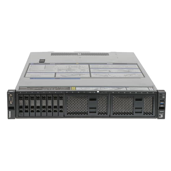 Lenovo ThinkSystem SR650 Server 2x Xeon Gold 6130 16C 2,1GHz 64GB 8x SFF 530-8i