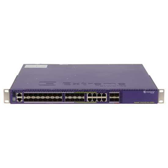 Extreme Networks X460-G2 Switch FtB Airflow 2xPSU Core License X460-G2-24x-10GE4