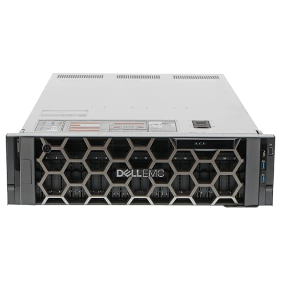 Dell PowerEdge R940 Server 4x Gold 6254 18-Core 3,1GHz 1,5TB RAM 24xSFF H740P
