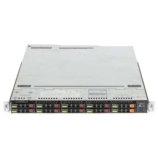 Nutanix NX-3170-G6 Server 2x Xeon Gold 6144 8-Core 3,5GHz 64GB DDR4 RAM 10x SFF (2x NVME 8x SAS/SATA)