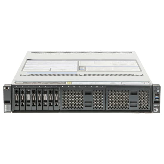 Lenovo ThinkSystem SR650 v2 Server  2x Xeon Gold 5315Y 8-Core 3,2GHz 512GB DDR4 RAM 5350-8i 8x SFF (SAS/SATA)
