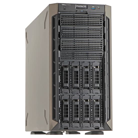 Dell PowerEdge T340 Server Xeon E-2124 4-Core 3,3GHz 64GB DDR4 RAM 8x LFF