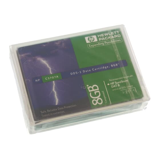 hp DDS-2 Cartridge 4/8GB Band - C5707A - NEU - OVP