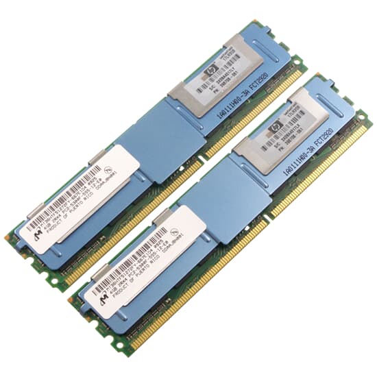 HP DDR2-RAM 8GB Kit 2x4GB PC2-5300F ECC 2R 398708-061 397415-B21