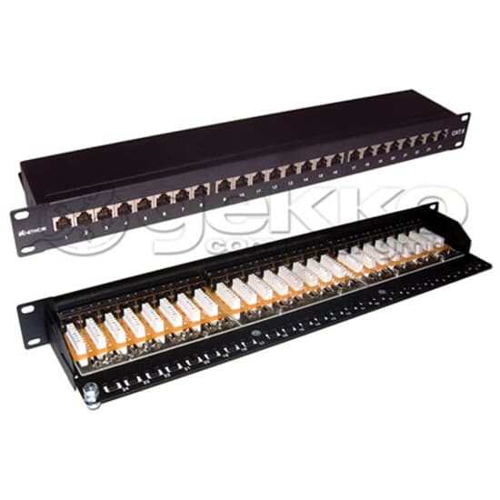 Intellinet 19"-Patchpanel 24-Port Cat-6 - 1HE