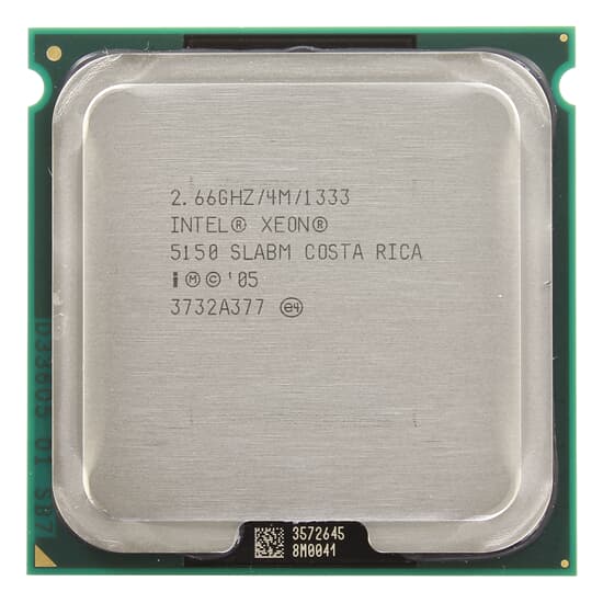 Intel CPU Sockel 771 2-Core Xeon 5150 2,66GHz 4M 1333 - SLABM