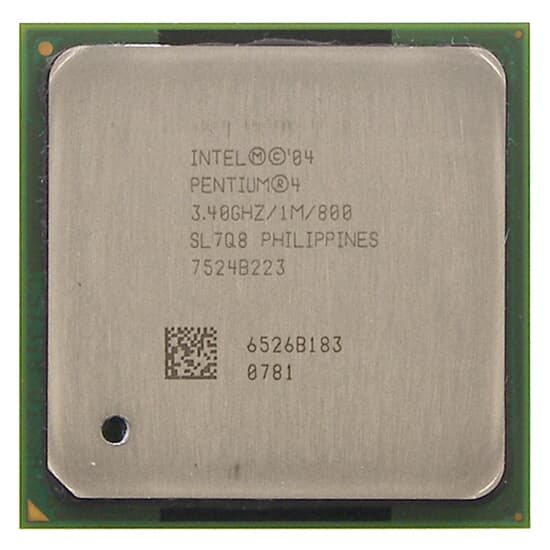 Intel CPU Sockel 478 3.2GHz/1MB L2/800 - SL7Q8