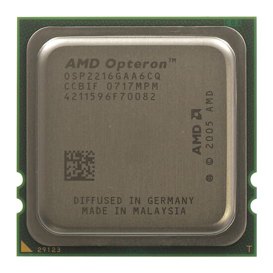 AMD CPU Sockel F 2-Core Opteron 2216 2400 2M 1000 - OSP2216GAA6CQ