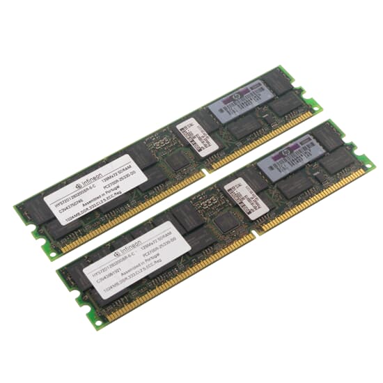 HP DDR-RAM 2GB Kit 2x1GB/PC2700R/ECC/CL2.5 361022-145