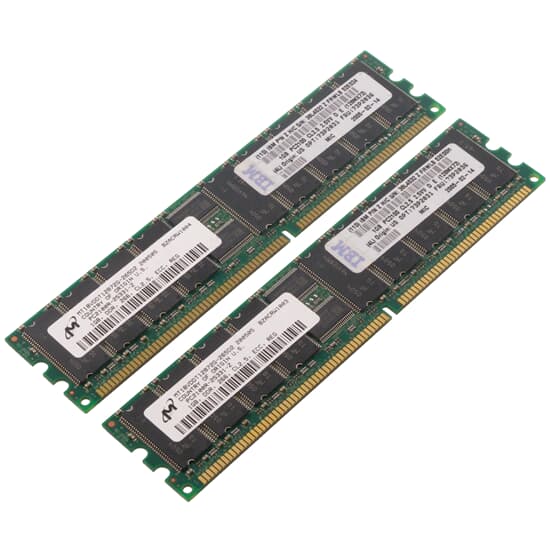 IBM DDR-RAM 2GB Kit 2x 1GB PC2100R ECC CL2.5 - 73P2036