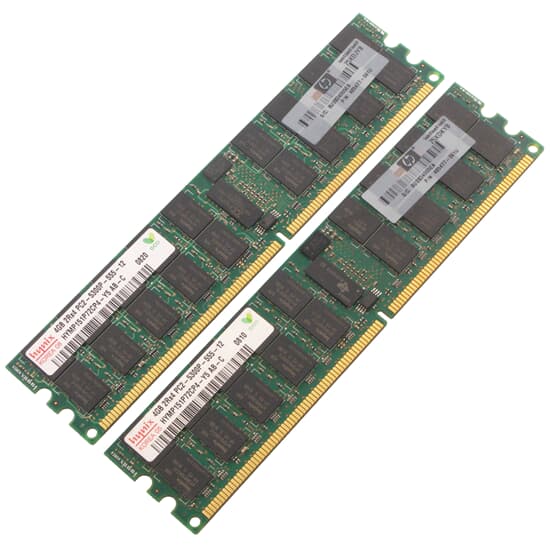 HP DDR2-RAM 8GB Kit 2x4GB PC2-5300P ECC 2R - 432670-001 408854-B21