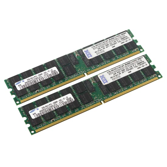 IBM DDR2-RAM 4GB Kit 2x2GB PC2-3200R ECC 2R - 73P2871
